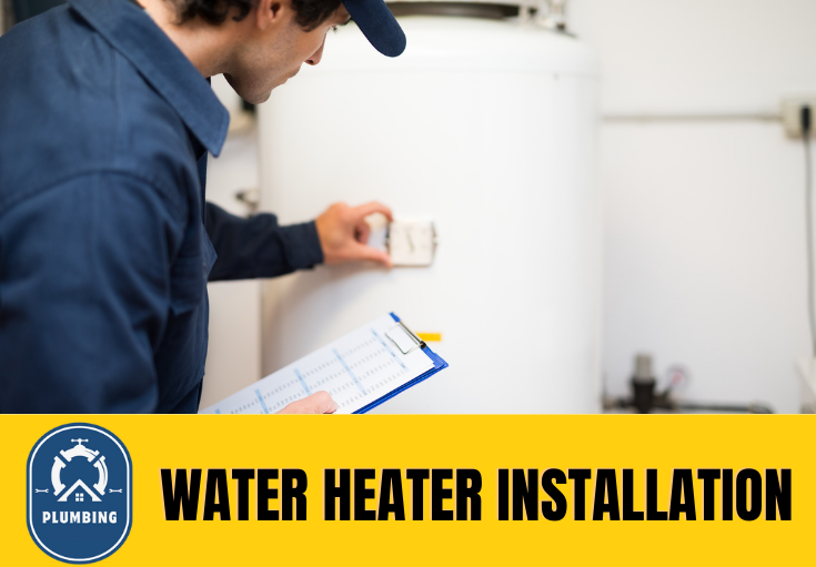 water heater installation Shorne